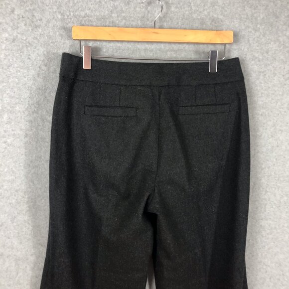 J Crew Favorite Fit Wool Pants Black Size 10 - Picture 6 of 8